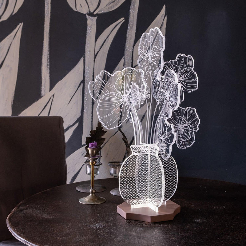 Lampada Vaso Luminoso da Tavolo Margot Vesta