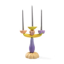 Seletti candeliere Vitamin in resina Aubergine - Melanzana