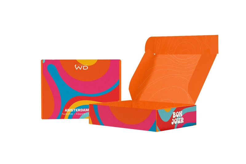 WD Lifestyle | Pantofole con motivi decorativi