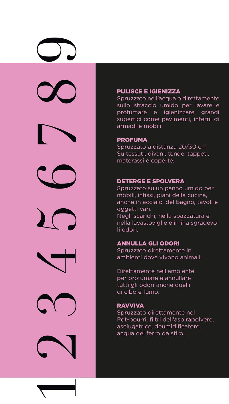 MUHA' Spray Multiuso Profumato Igienizzante  Linea Home