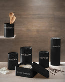 Galbiati Milano Contenitore Pasta a Barattolo con coperchio in Acciaio Galvanizzato