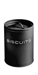 Galbiati Milano Contenitore Biscotti a Barattolo con coperchio in Acciaio Galvanizzato