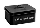 Galbiati Milano Contenitore Teabag con coperchio in Acciaio Galvanizzato