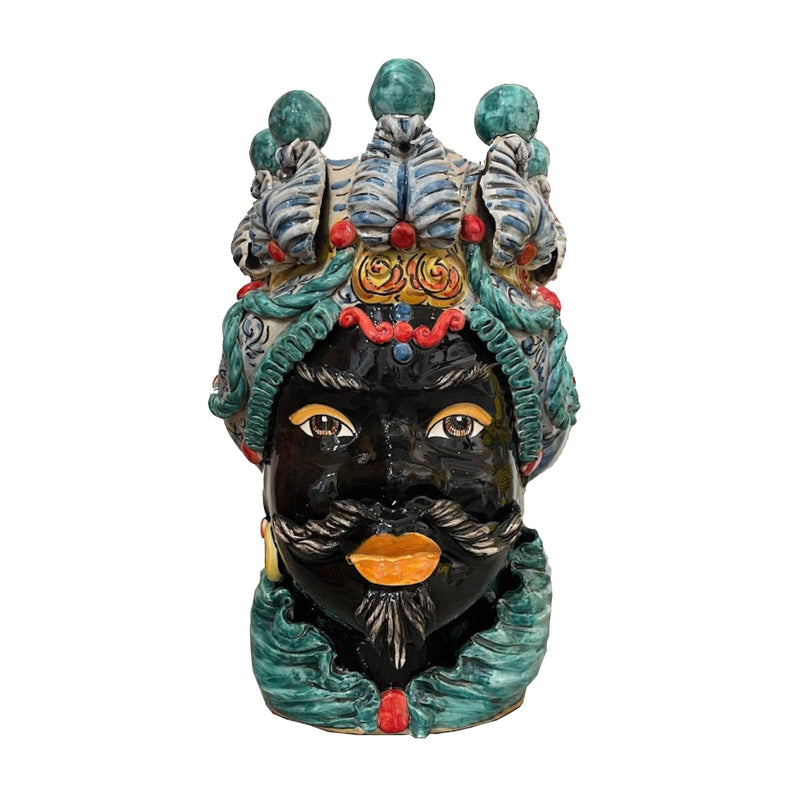 Testa Di Moro Ceramica Demetra Grande Verus Caltagirone