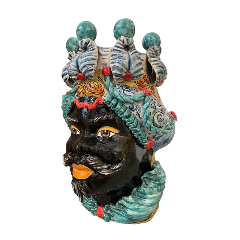 Testa Di Moro Ceramica Demetra Grande Verus Caltagirone