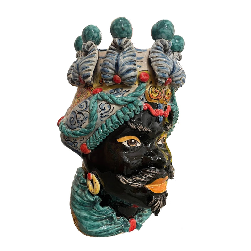 Testa Di Moro Ceramica Demetra Grande Verus Caltagirone