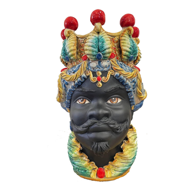 Testa Di Moro Viso Opaco Demetra Grande VERUS Caltagirone