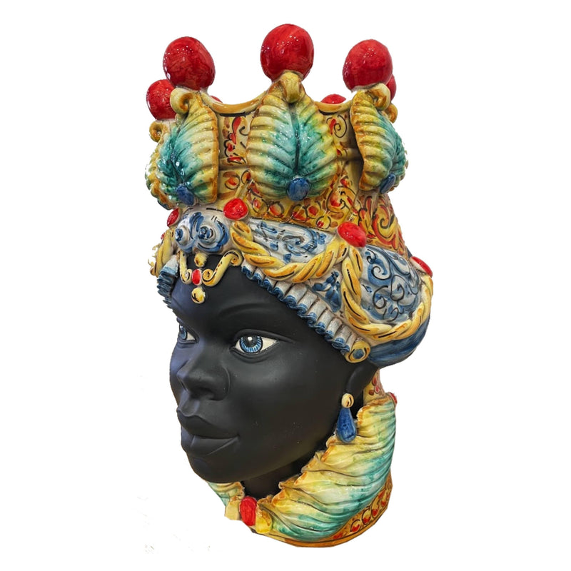 Testa Di Moro Viso Opaco Demetra Grande VERUS Caltagirone