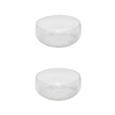 Galbiati Milano Set 2 pz. Ciotole in vetro Crackle