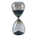 Mascagni Casa | Clessidra decorativa 240 minuti in vetro  H 45 cm.