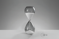 Mascagni | Clessidra Luster in vetro H 30 cm. e H 38 cm.
