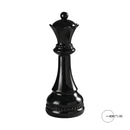 Mascagni | Statue decorative Scacchi neri Cavallo - Regina - Re