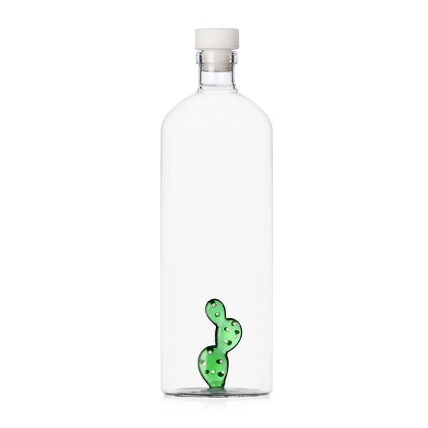 Bottiglia Cactus in Vetro Borosilicato Desert Plant Ichendorf Milano