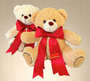 Madame Fioccò | Orso Teddy Natalizio con Fiocco Decorativo