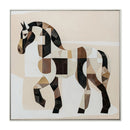 Agave | Quadro Intarsio 80x80 cm. Stampe Atelier