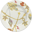 Set Servizio Tavola 18 pz. in melamina Portofino Baci Milano