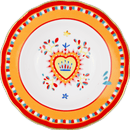 Servizio di Piatti 24 pz in Porcellana Mamma Mia Baci Milano