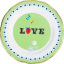 Servizio di Piatti 24 pz in Porcellana Mamma Mia Baci Milano