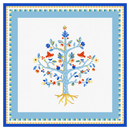 Tovaglietta quadrata cotone antimacchia Mamma Mia baci Milano