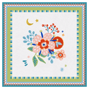 Tovaglietta quadrata cotone antimacchia Mamma Mia baci Milano