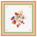 Tovaglietta quadrata cotone antimacchia Mamma Mia baci Milano