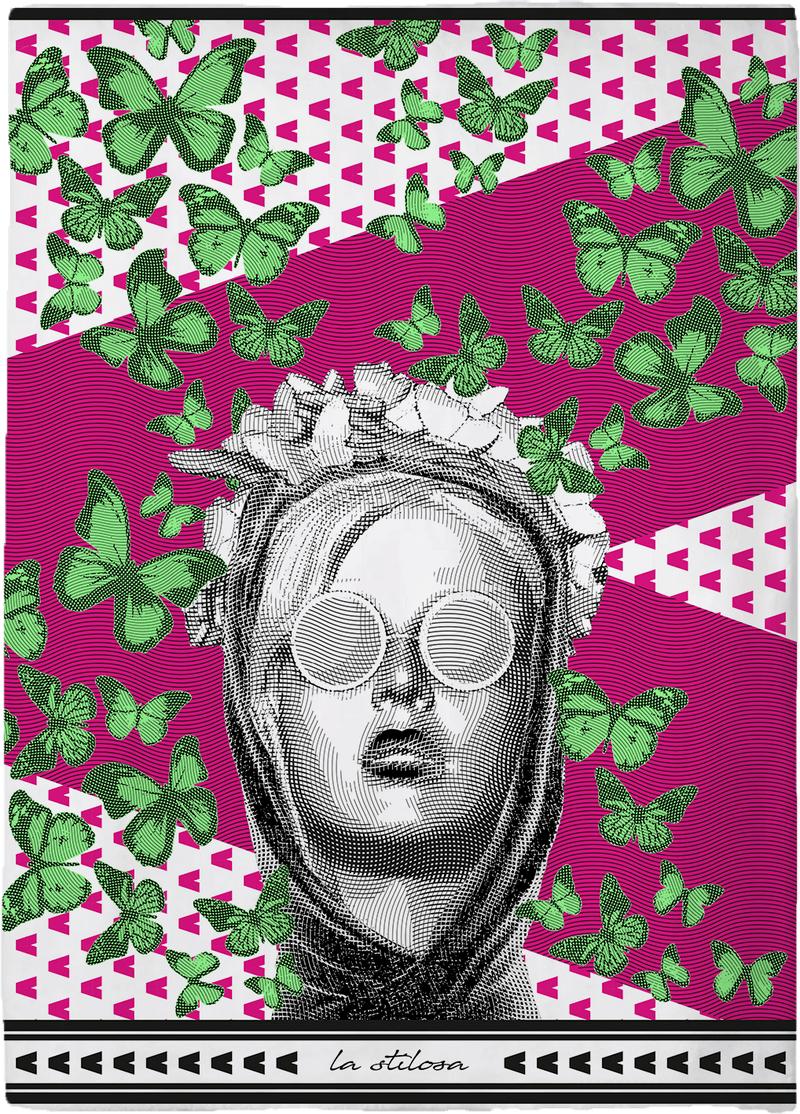 Baci Milano Plaid 130x180 cm. Sagrada Familia