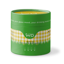 WD Lifestyle Bicchiere 250 ml. in vetro borosilicato con decoro Tema Animali Monterey