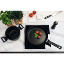 padella titan pro su piano cottura