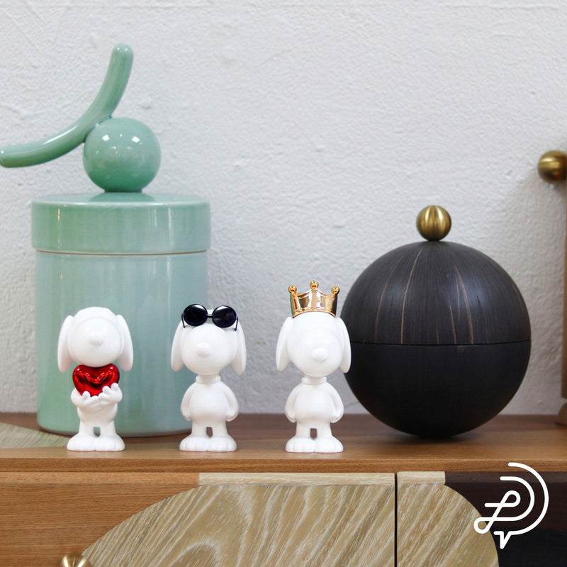 Scultura Pop Snoopy Original H 13 Cm. Leblon Delienne