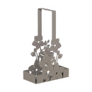 Porta bicchieri in metallo Fior di Loto Arti & Mestieri