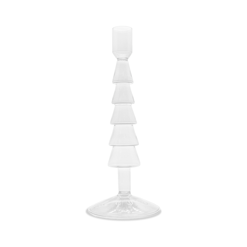 WD Lifestyle Portacandela in vetro borosilicato Samarcanda Line Natale 2024