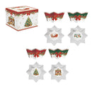 Easy Life | Set 4 ciotole Ø 11 cm in porcellana Christmas Heritage