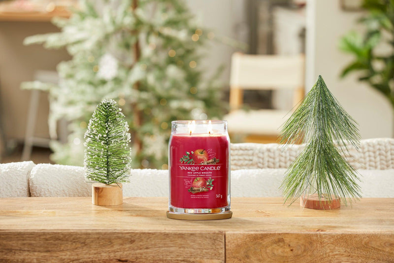 Candela Profumata Red Apple Wreath Yankee Candle
