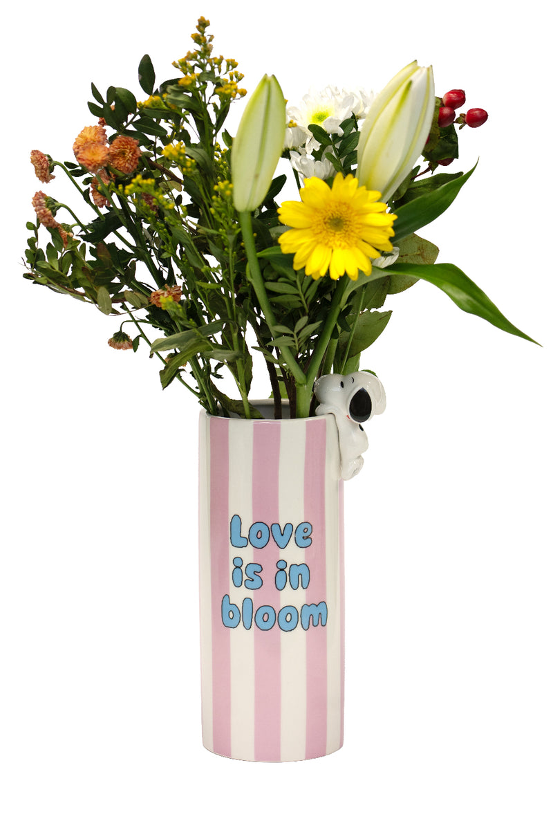 Blogo Design | Vaso Snoopy Love is in Bloom