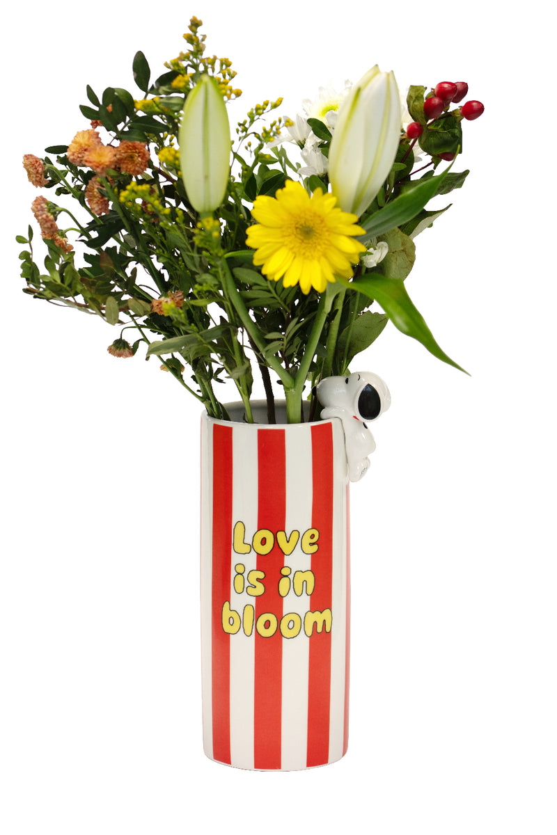 Blogo Design | Vaso Snoopy Love is in Bloom