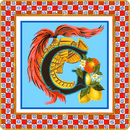 Svuotatasche in porcellana 15x15 ORTIGIA  By Baci Milano