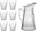 Set 6 pz.Bicchieri Acqua + Brocca lt.2  Trasparente Baroque & Rock Baci Milano