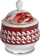 Zuccheriera in Porcellana Collezione  Le Rouge Baci Milano