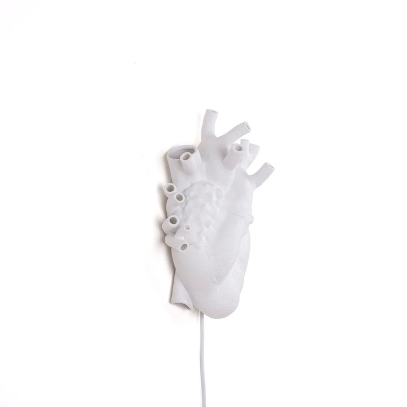 Lampada Da Parete seletti heart lamp laterale