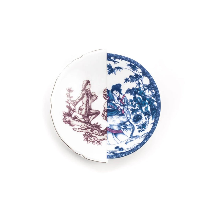 Seletti | Set tazzina caffè con piattino Hybrid - Eufemia  in porcellana Bone China
