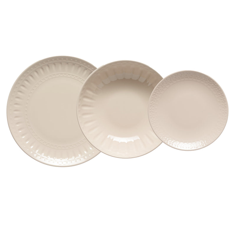 Galbiati Milano | Set 18 Pz Piatti da tavola in gres porcellanato Madrigal