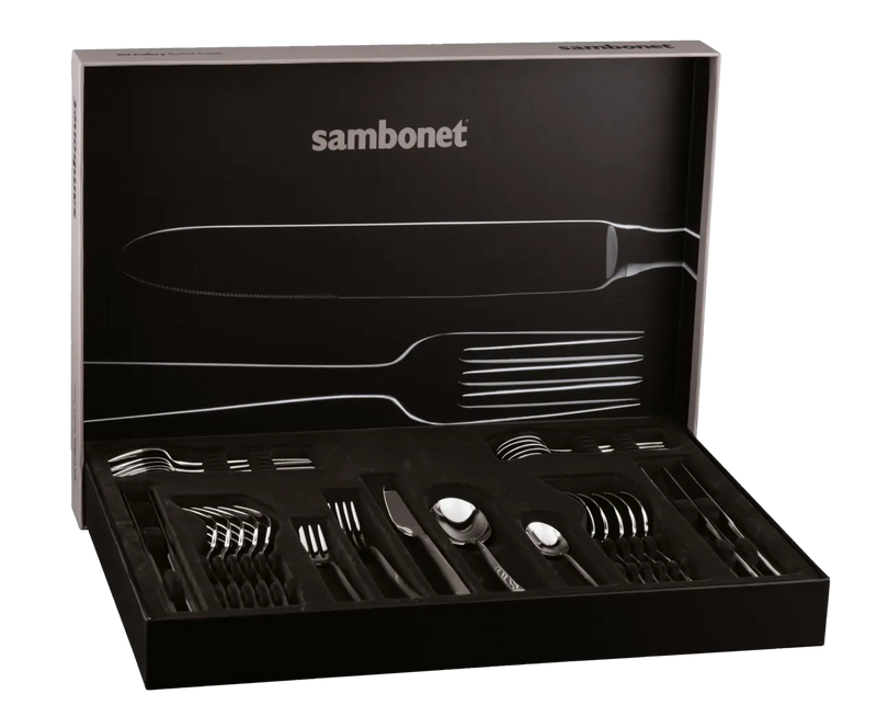 Confezione Sambonet Servizio Posate 30pz. Monoblocco Dream Inox