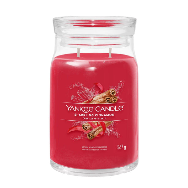 Candela Profumata Sparkling Cinnamon Yankee Candle