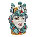 Verus Caltagirone Testa di Moro Media in Ceramica H 33 cm