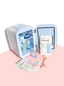 Frigo Mini Portatile Vintage 4L Flamingueo