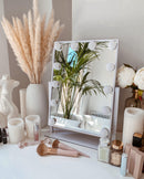 Flamingueo Specchio Trucco con Luci LED da appoggio e da Parete