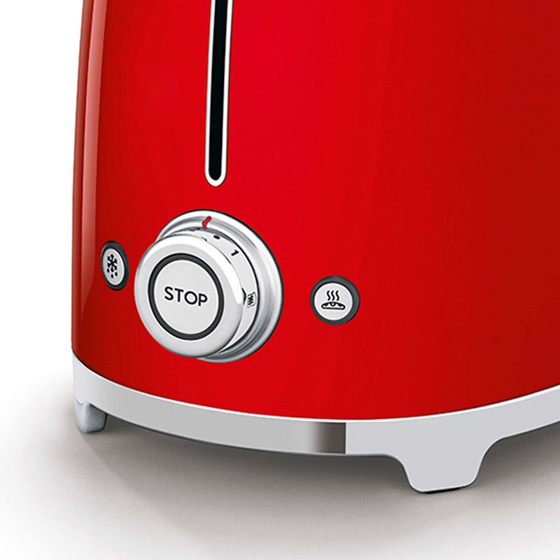 Tostapane Anni 50 2 Fette Rosso Smeg