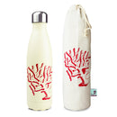 Bottiglia termica da 500 ml in acciaio a doppia parete 24 ore Freddo - 12 Ore Caldo By WD Lifestyle