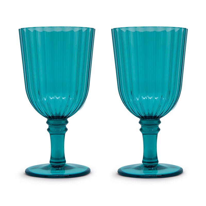 Set 2 Calici in acrilico a rilievo 460 ml WD Lifestyle