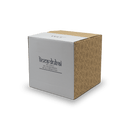 Set 4 pz. Calici in vetro decoro a rilievo 400 ml. WD Lifestyle